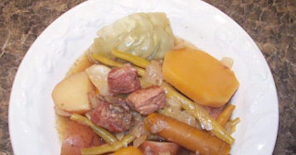 Bouilli Aux Légumes D'antan (mijoteuse)