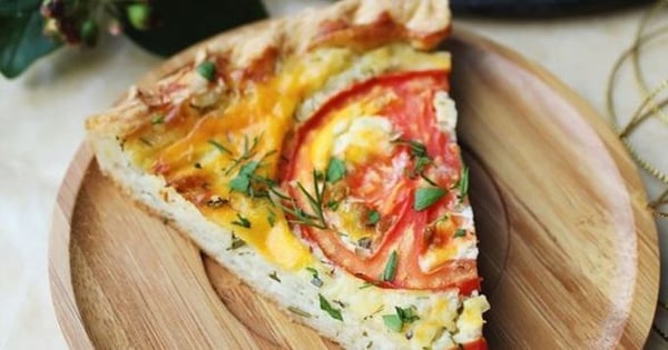 Quiche Fondante Tomates-Mozzarella