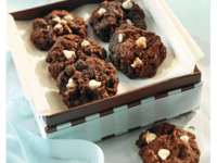 Photo de la Recette: Biscuits-brownies aux Cerises et Chocolat