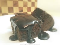 Photo de la Recette: FONDANT AU CHOCOLAT EN POUDRE