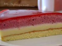 Photo de la Recette: Bavarois Chocolat Blanc et Framboises