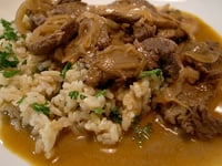 Photo de la Recette: Boeuf Stroganoff à la Québécoise