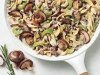 Photo de la Recette: Bœuf Stroganoff en un Plat