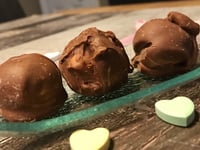 Photo de la Recette: Boule de Chocolat à la Vanille