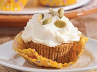 Photo de la Recette: Cupcakes à la Citrouille