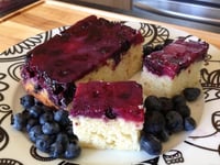 Photo de la Recette: Gâteau Renversé aux Petits Fruits (Bleuets, Framboises et Mûres)