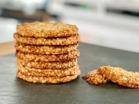 Photo de la Recette: Galettes à L'avoine et Sirop D'érable Comme à L'école