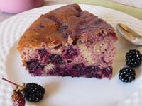 Photo de la Recette: Gâteau Sans Gluten Campagnard aux Mûres et à la Farine de Sarrasin