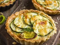 Photo de la Recette: Mini Quiches aux Courgettes