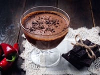 Photo de la Recette: Mousse au Chocolat Pimentée très Simple