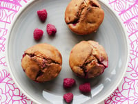 Photo de la Recette: Muffins à la Framboises et Chocolat Blanc