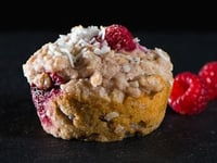 Photo de la Recette: Muffins Framboises et Noix de Coco