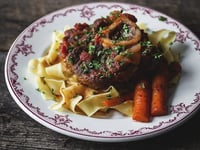 Photo de la Recette: OSSOBUCO À LA MARMELADE D’ORANGE