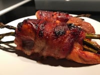 Photo de la Recette: Poitrines de Poulet Farci Enrobé de Bacon