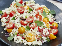 Photo de la Recette: Salade Tiède de Couscous Israélien