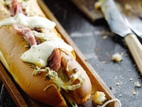 Photo de la Recette: Sandwich Chaud Raclette Jambon