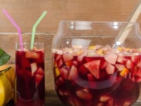 Photo de la Recette: Sangria Alcoolisée au Vin Rouge Espagnol