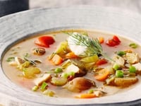 Photo de la Recette: Soupe de Chou Frisé au Poulet