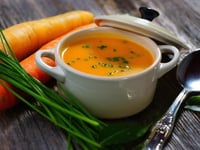 Photo de la Recette: Soupe Froide de Carottes à L'orange