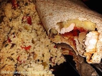 Photo de la Recette: Wrap de Poulet à la Mexicaine (Fajitas)