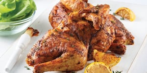 Poulet Piri-piri en Crapaudine