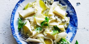 Pâtes au Gorgonzola et Herbes Fraîches