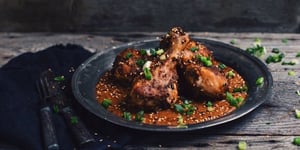 Pilons de Poulet Mexicain au Chocolat