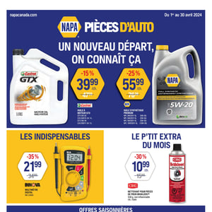 Image de la Promotion Circulaire Napa