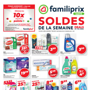 Image de la Promotion Circulaire Familiprix - Santé