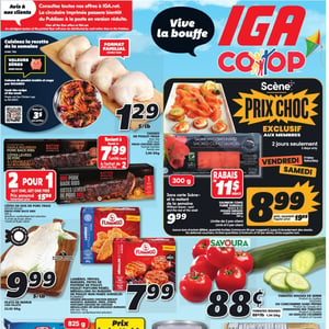 Image de la Promotion Circulaire IGA Coop - Nouveau Brunswick