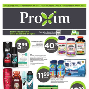 Image de la Promotion Circulaire Proxim