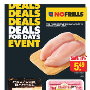 Image de la Promotion Circulaire No Frills