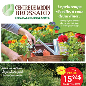 Image de la Promotion Circulaire Centre de Jardin Brossard