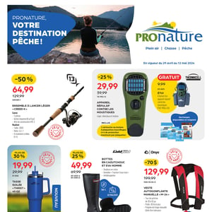 Image de la Promotion Circulaire Pronature