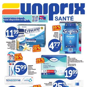 Image de la Promotion Circulaire Uniprix - Santé