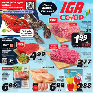 Image de la Promotion Circulaire IGA Coop - Nouveau Brunswick