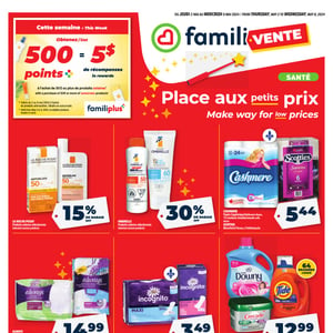 Image de la Promotion Circulaire Familiprix - Santé