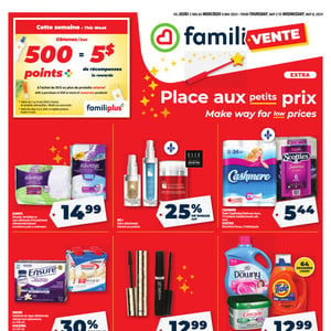 Image de la Promotion Circulaire Familiprix - Extra