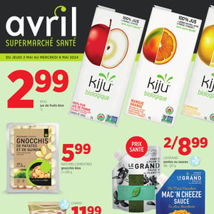 Image de la Promotion Circulaire Avril - Supermarché Santé