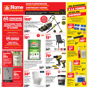 Image de la Promotion Circulaire Home Hardware