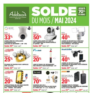 Image de la Promotion Circulaire Addison Électronique