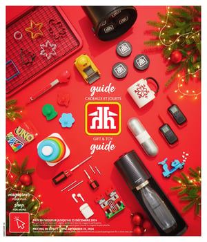 Première page de Circulaire Home Hardware - Guide Cadeaux et Jouets