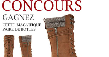 Gagnez cette Magnifique Paire de Bottes CREEKSIDE ll