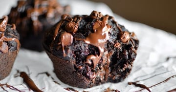 L’ultime Muffin aux Bananes Double Chocolat