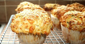 Muffins Salés Fromage Oignon