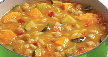 Soupe au Légumes Mélange Épicé et D’orzo