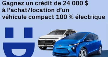 Concours Roulons Électrique - Gagnez 30,000$ pour l'achat ou location d'une Voiture