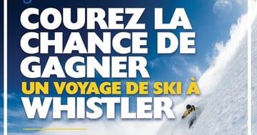 Concours Gagnez un voyage de ski à Whistler pour deux personnes!