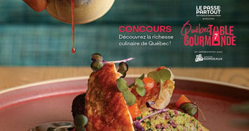 Concours Journal de Québec - Québec Table Gourmande!