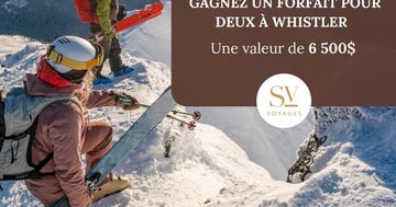 Concours Sportvac Voyages - Gagnez un séjour de ski inoubliable à Whistler!